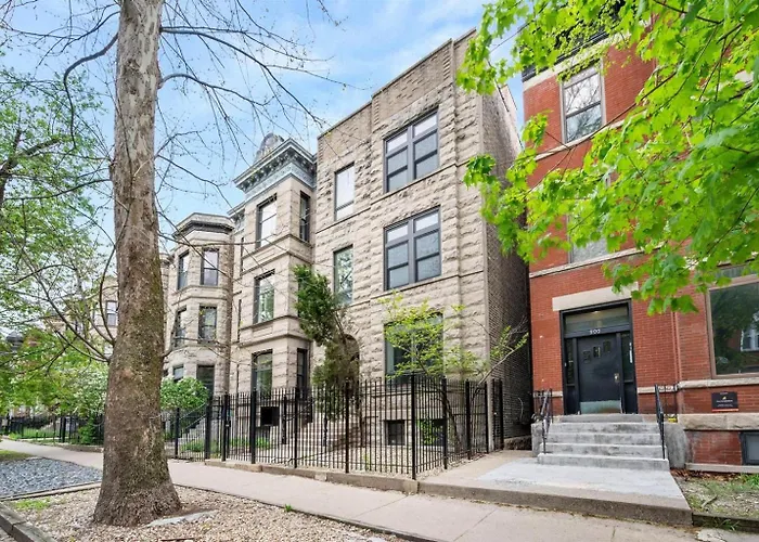 Apartamento 2br Garden In Lakeview Walk To Wrigley Chicago